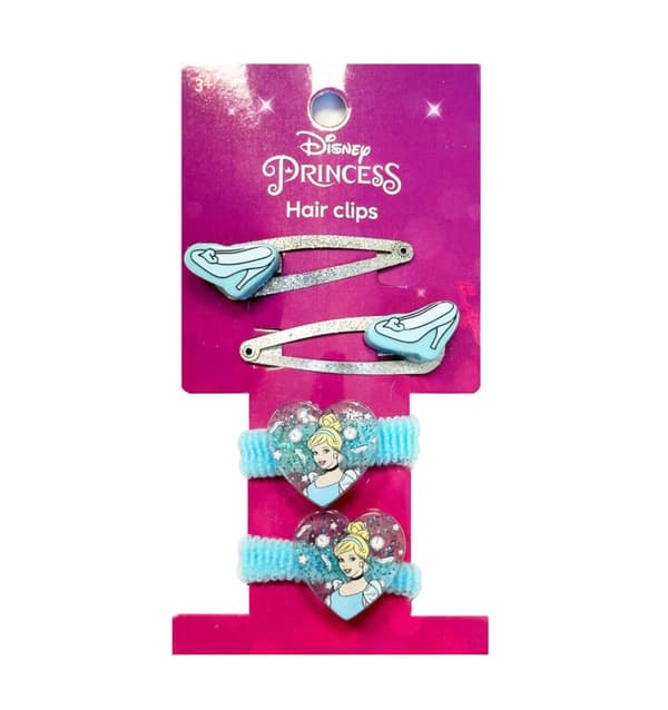 Disney Princess Cinderella Glam Hårklipp, Hårsnodd Set (6 delar)