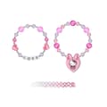 Miniatyrbilde 3 av 3: Hello Kitty Armbandsset med Kärlek – 3 Delar