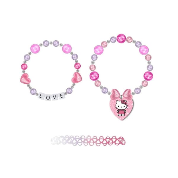 Hello Kitty Armbandsset med Kärlek – 3 Delar