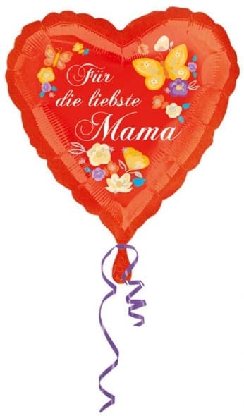 Mamma Bästa Mamma Någonsin, Bästa Folieballong 43 cm