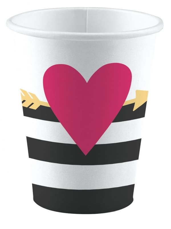 Love Everyday pappersmuggar 8 st, 250 ml
