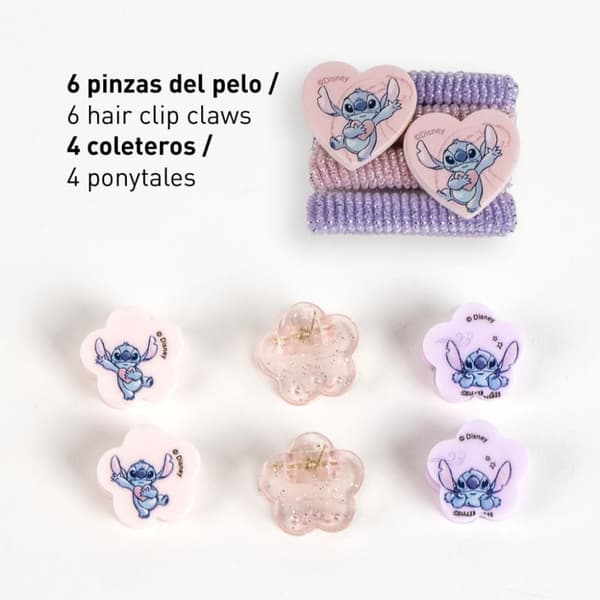 Disney Lilo & Stitch Hårnåls- och Hårsnoddset i Presentförpackning
