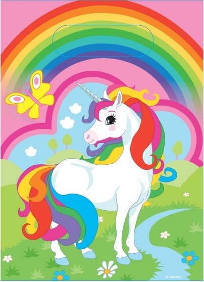 Unicorn Meadow presentpåse set om 8