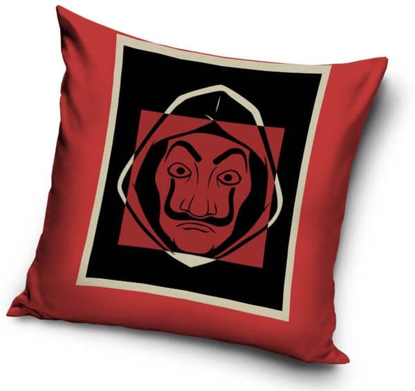 Money Heist kuddfodral 40*40 cm - Trendig inredning för fans!