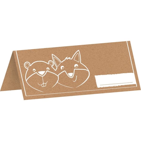 Fox Seating Card Fox, set om 8