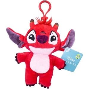 Disney Lilo & Stitch Leroy 2D plysdocka med hänge, 14 cm