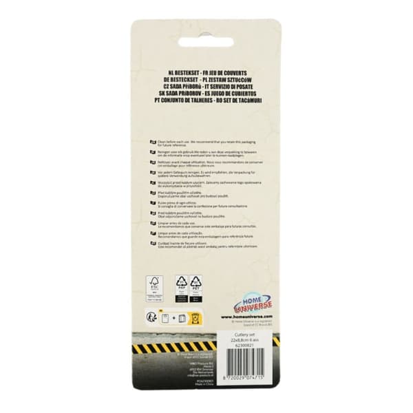 Dinosaur Roar plastbestickset - 2 delar