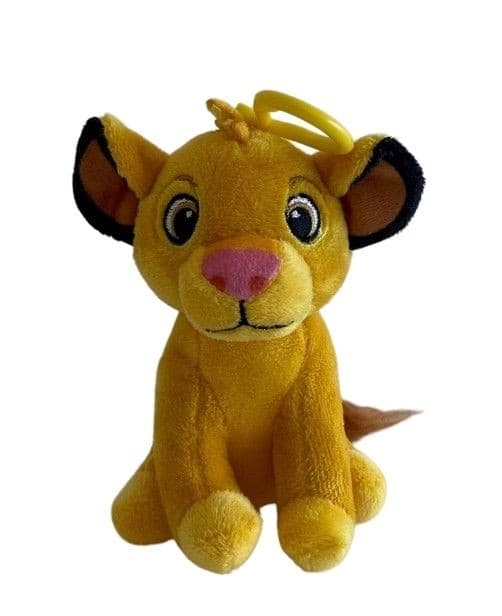 Disney Lejonkungen Simba mjukisdjur med hänge 13 cm