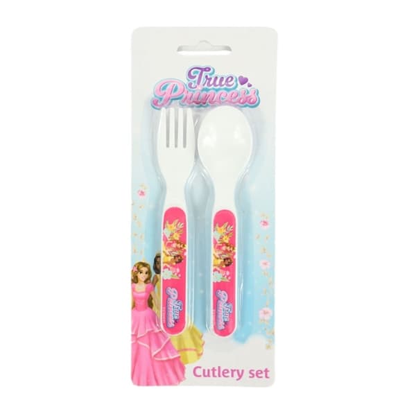 Princess True plastbesticks-set - 2 delar