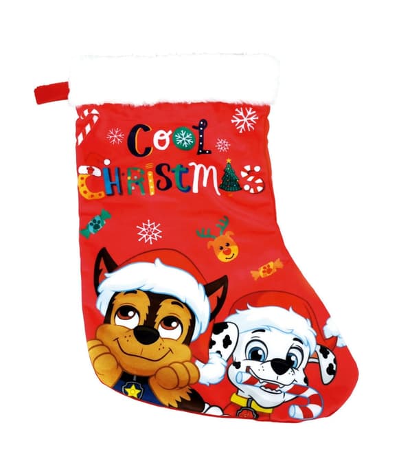Paw Patrol Snygg Julstrumpa, 42 cm hög