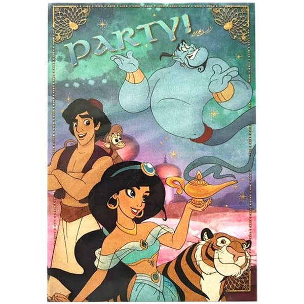 Disney Aladdin Festinbjudan
