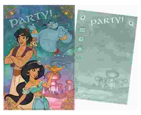 Disney Aladdin Festinbjudan