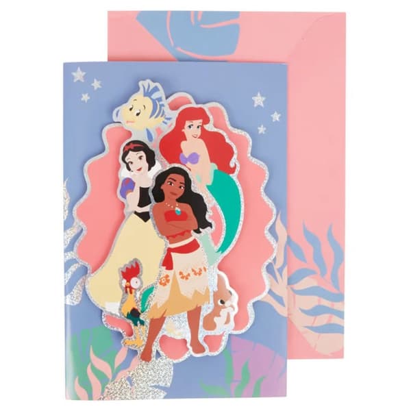 Disney Mimmi Pigg och Disney Princess 3D Gratulationskort