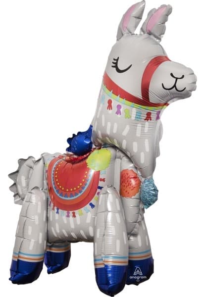 Llama foliebal med en diameter på 58 cm