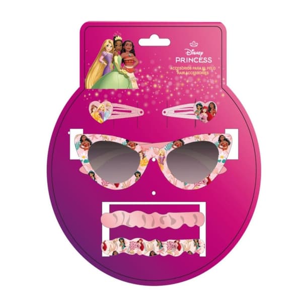 Disney Princess solglasögon och håraccessoarer set
