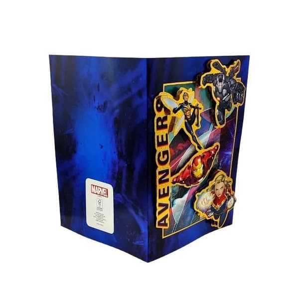Avengers Marvel 3D Grattiskort
