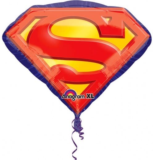 Superman folieballong 66 cm - En perfekt festdekoration!