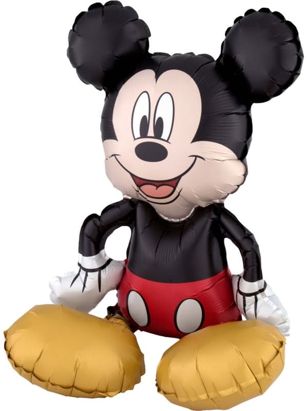Disney Musse Pigg sittande folieballong 45 cm – Perfekt för kalaset!
