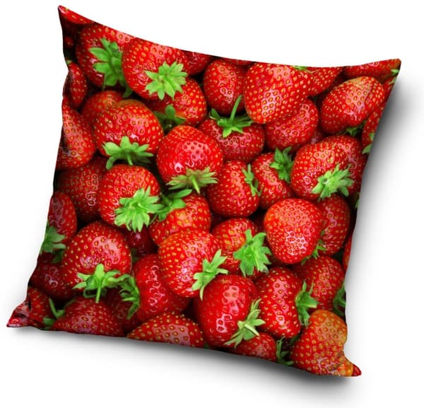 Jordgubbsprinsesskuddfodral 40x40 cm - Snyggt och Hållbart!