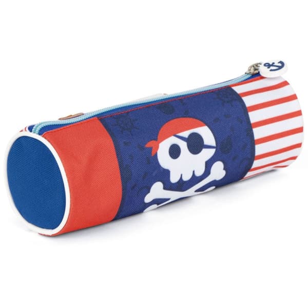 Piratskeletter pennhållare 21 cm
