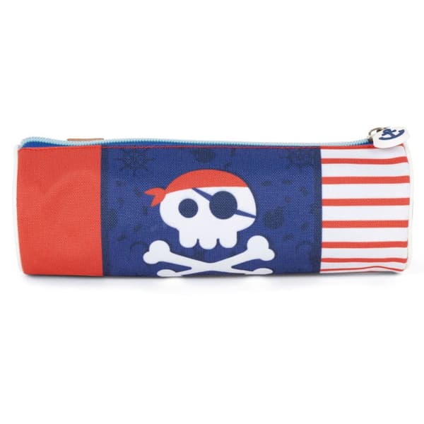 Piratskeletter pennhållare 21 cm