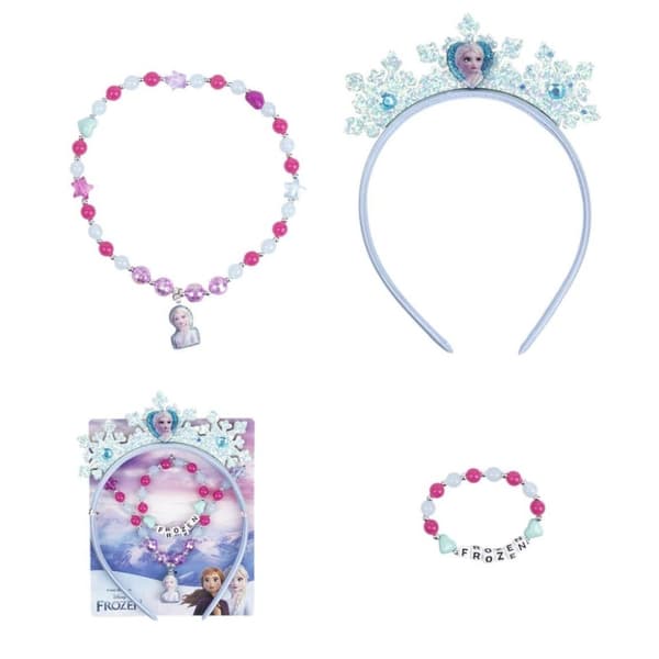 Disney Frozen Royal Blue smycke- och hårbandset