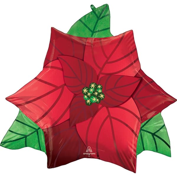 Julstjärna Folieballong 66 cm