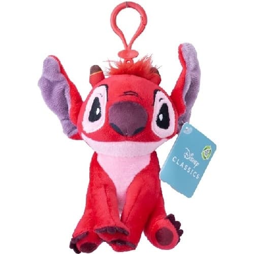 Disney Lilo & Stitch Leroy 3D gosedjur med hängare - 14 cm