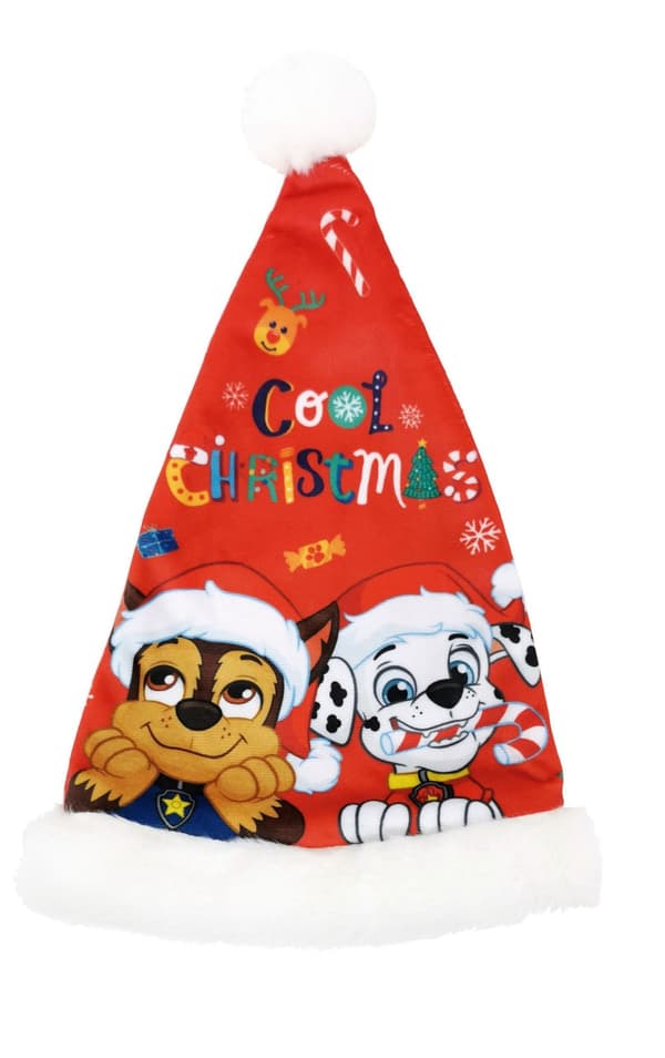 Paw Patrol - Snygg Julmössa 37 cm