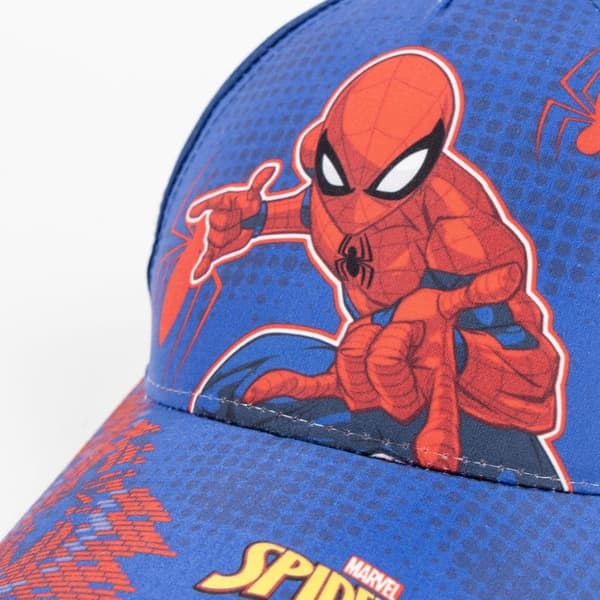 Spider-Man Barnkeps 53 cm - Snygg ochrolig huvudbonad för unga fans
