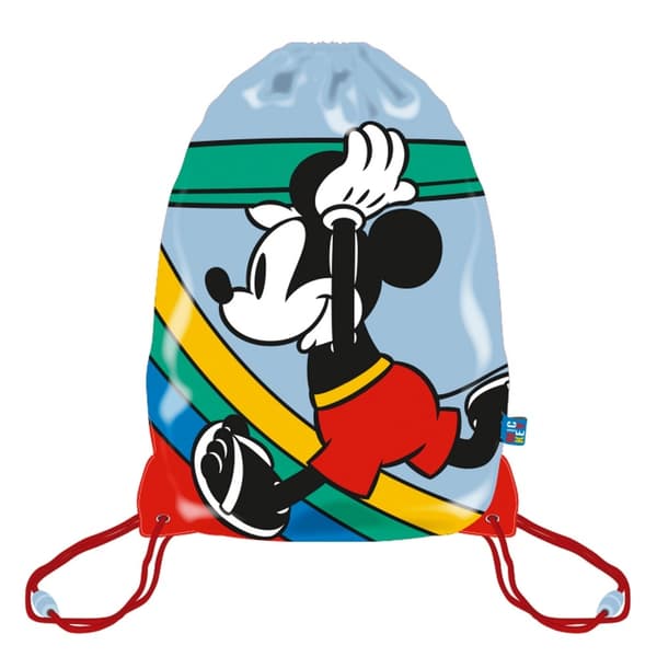 Disney Musse Pigg sportväska, gympåse 44 cm - Perfekt för träning och fritid
