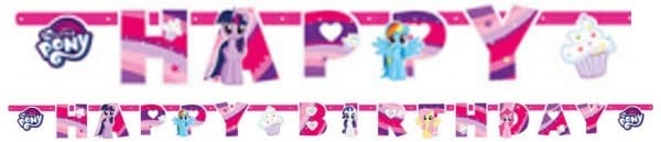 My Little Pony Regnbågsglans Grattisskylt 237 cm - Perfekt för kalaset!