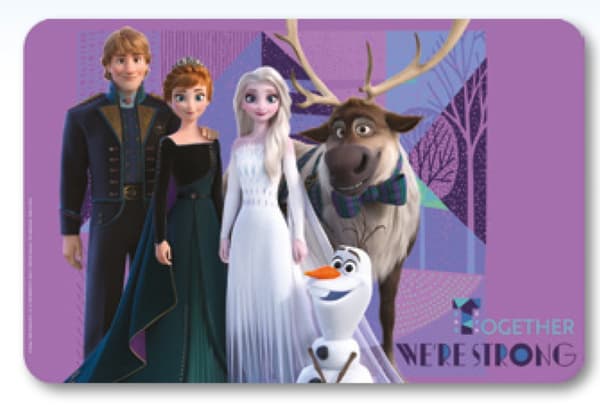 Disney Frozen Starkt Platsunderlag 43x28 cm