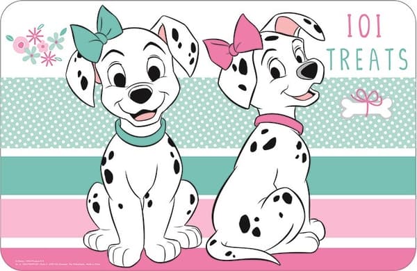 Disney 101 Dalmatiner underlägg 43x28 cm - Perfekt för barnens bord!