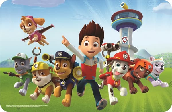 Paw Patrol bordstablett 43x28 cm