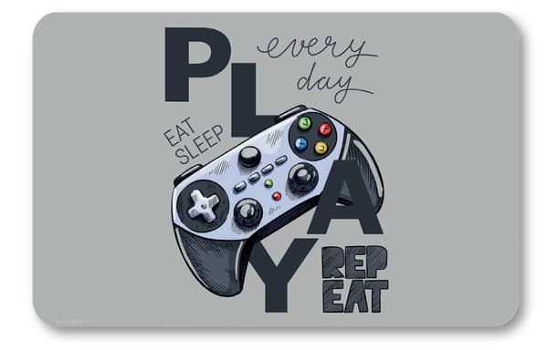 Gaming underlägg 43x28 cm