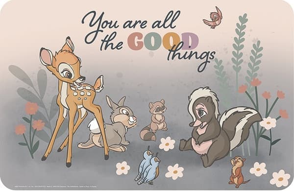 Disney Bambi Matta med Goda Saker 43x28 cm