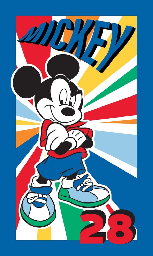 Disney Musse Pigg Handduk och Ansiktshandduk 28 - 30x50 cm