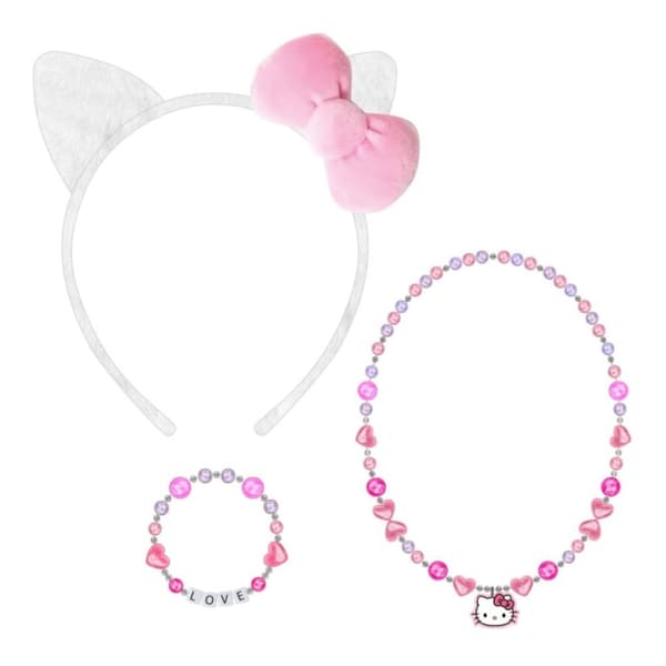 Hello Kitty öron smycken och diademset