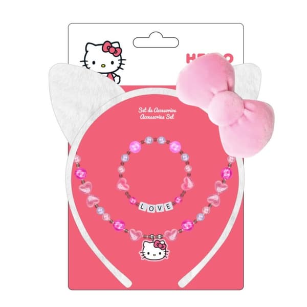 Hello Kitty öron smycken och diademset