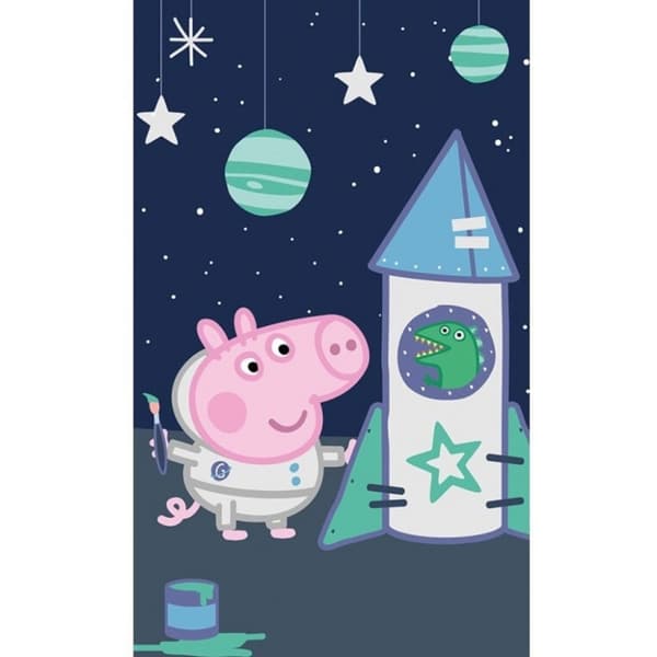 Greta Gris Space handduk & ansiktshandduk 30×50 cm