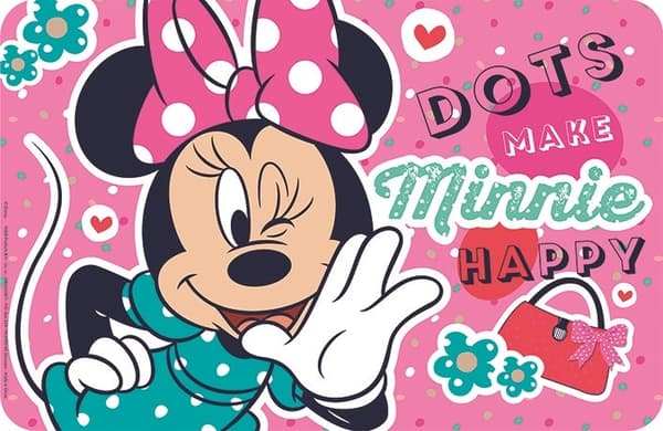 Disney Mimmi Pigg Prickig underlägg 43x28 cm