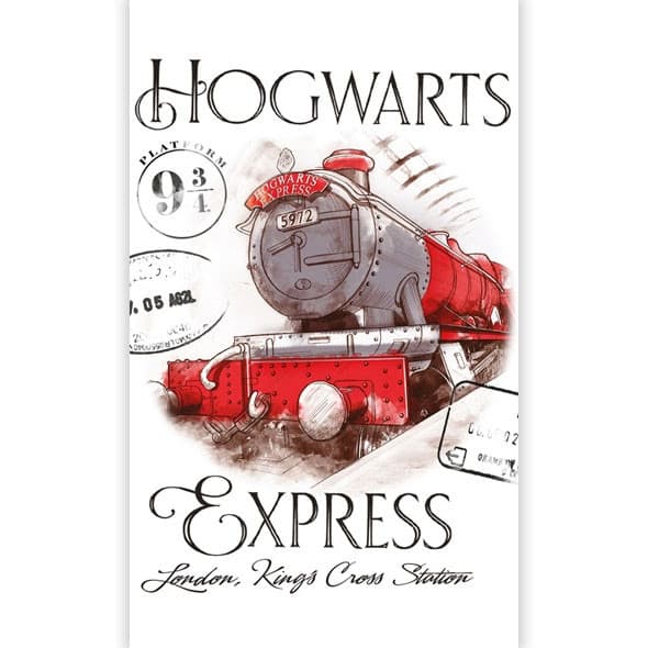 Harry Potter Express handduk & ansiktshandduk 30×50 cm