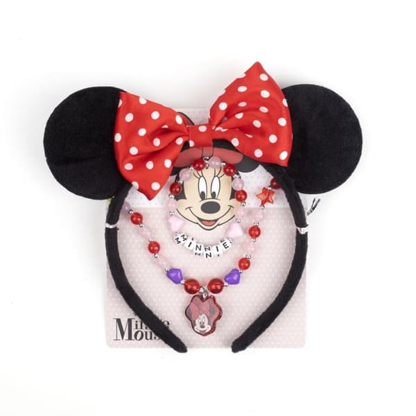 Disney Mimmi Pigg Charm smyckes- och pannbandsset
