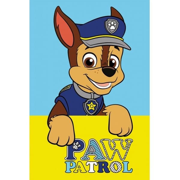 Paw Patrol Chase handduk & ansiktshandduk 30×50 cm