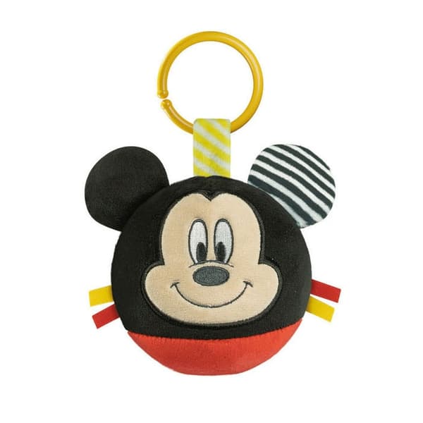 Musse Pigg Plush Bollfigur - Baby Rangle av Clementoni