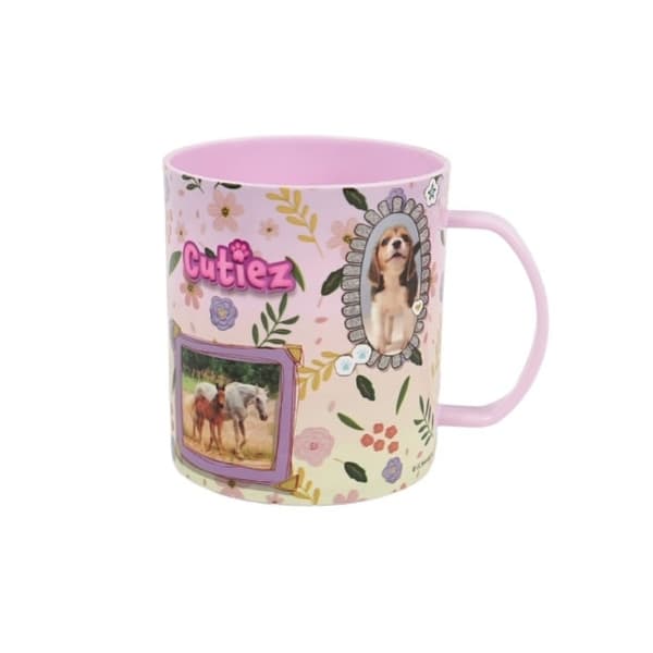 Animals Cutiez mikrovågsugnssäker mugg 340 ml