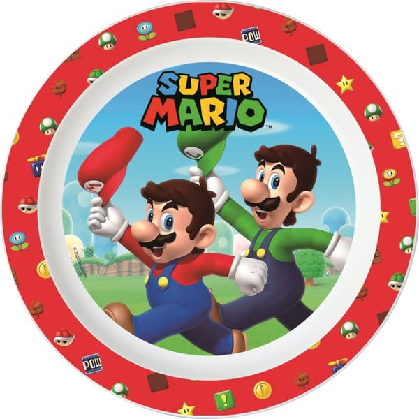 Super Mario mikroskopisk middagstallrik
