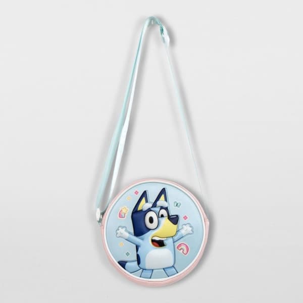 Bluey Cheerful 3D axelväska