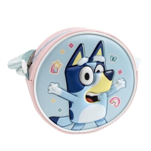 Bluey Cheerful 3D axelväska